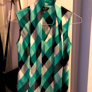 Nine West Green Blouse